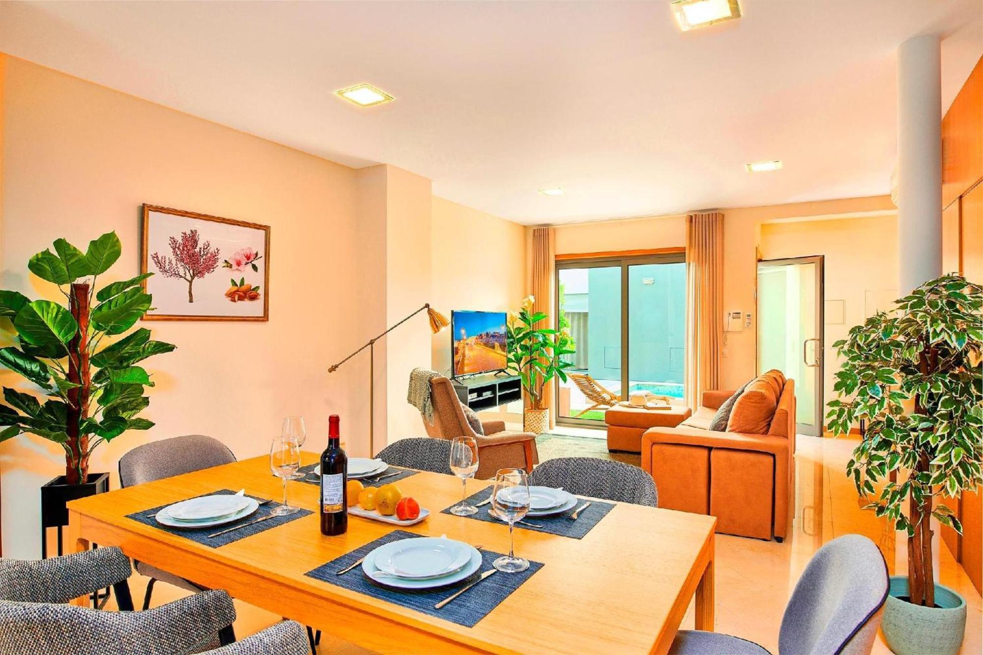 Вилла Executive Townhouse, Tavira Centre, Shared Pool Экстерьер фото